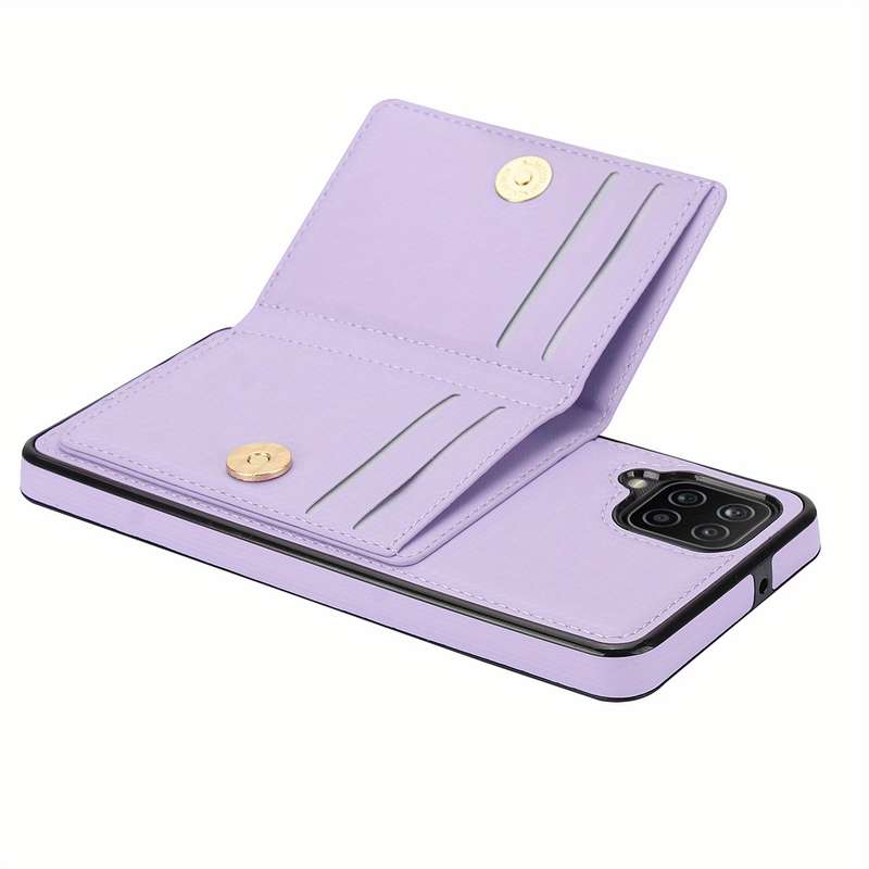1pc Purple For Samsung Galaxy A12 Phone Cases