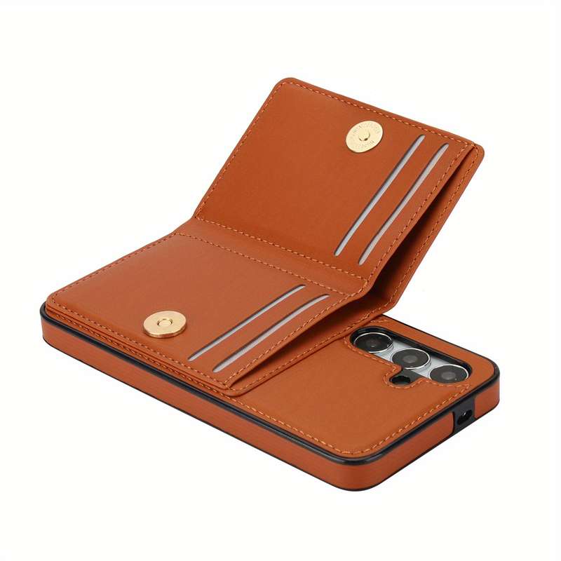 1pc Brown For Samsung Galaxy A55 Phone Cases