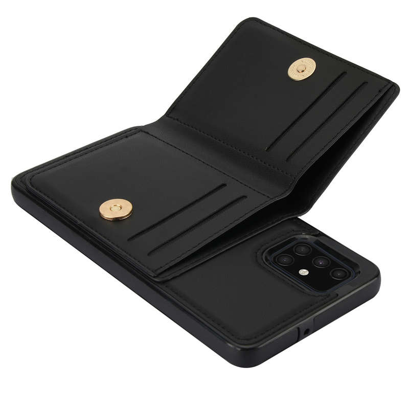 1pc Black For Samsung Galaxy A71 Phone Cases