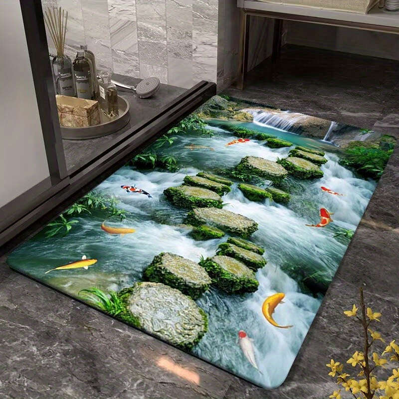 1Pc 60x90cm 23.62x35.43inch Floor Mat