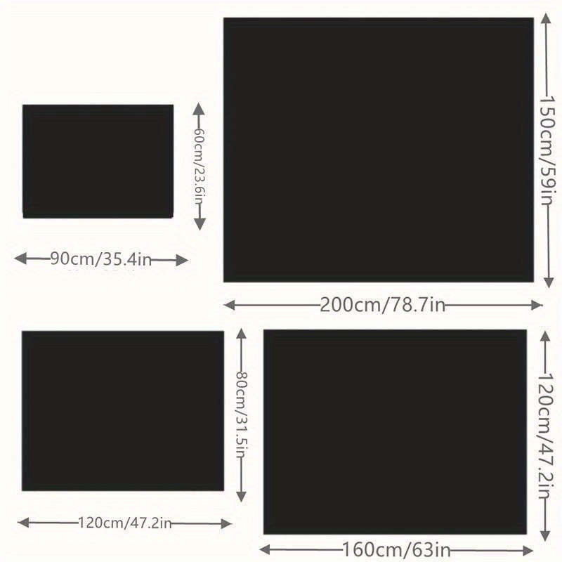 1Pc 60x90cm 23.62x35.43inch Floor Mat