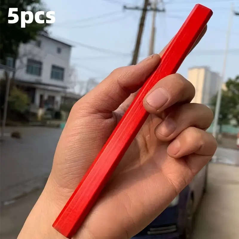 Pack of 5 High Durability Carpenter's Pencils