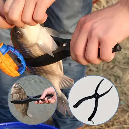 1pc Durable Fish Control Pliers with Non-Slip Grip Essential Fishing Tool for Anglers and Enthusiast