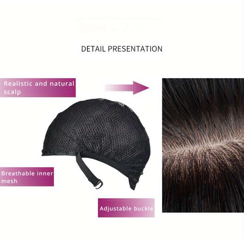1Pc Light Brown Fashion Design Wig