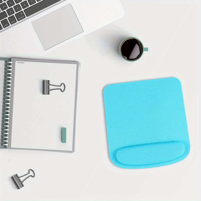 1pc Ergonomic Dachshund Themed Mouse Pad Wrist Support PVC Memory Foam Rest Non-Slip B