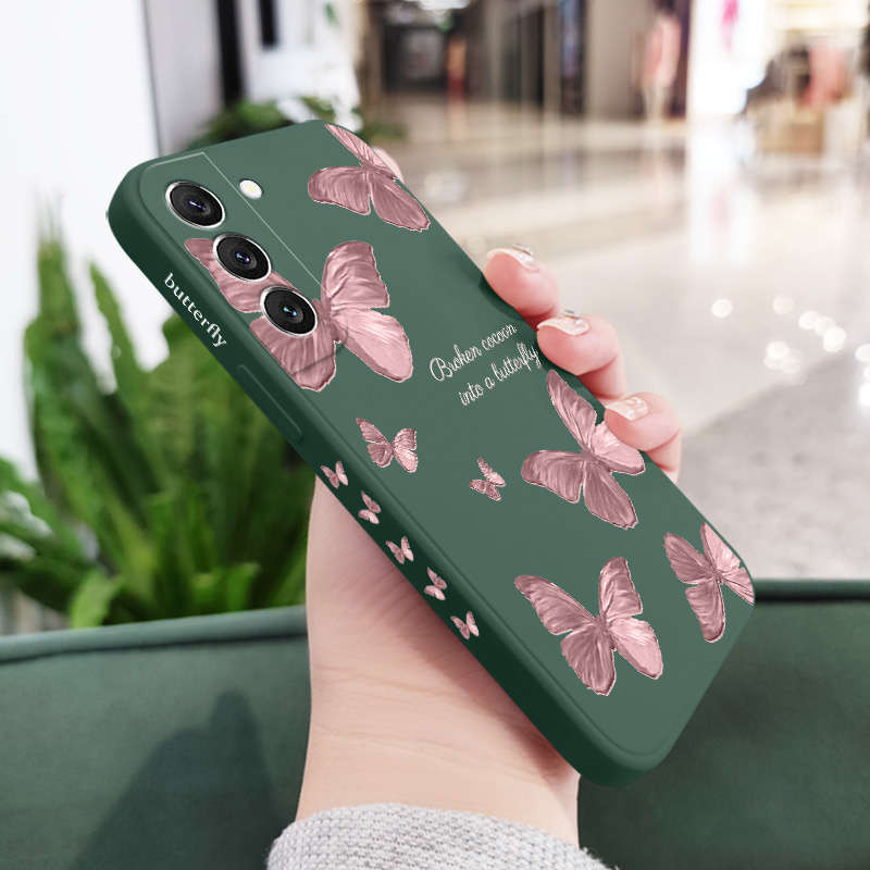 1pc Dark Green For Samsung Samsung Galaxy S23 Add   Phone Cases