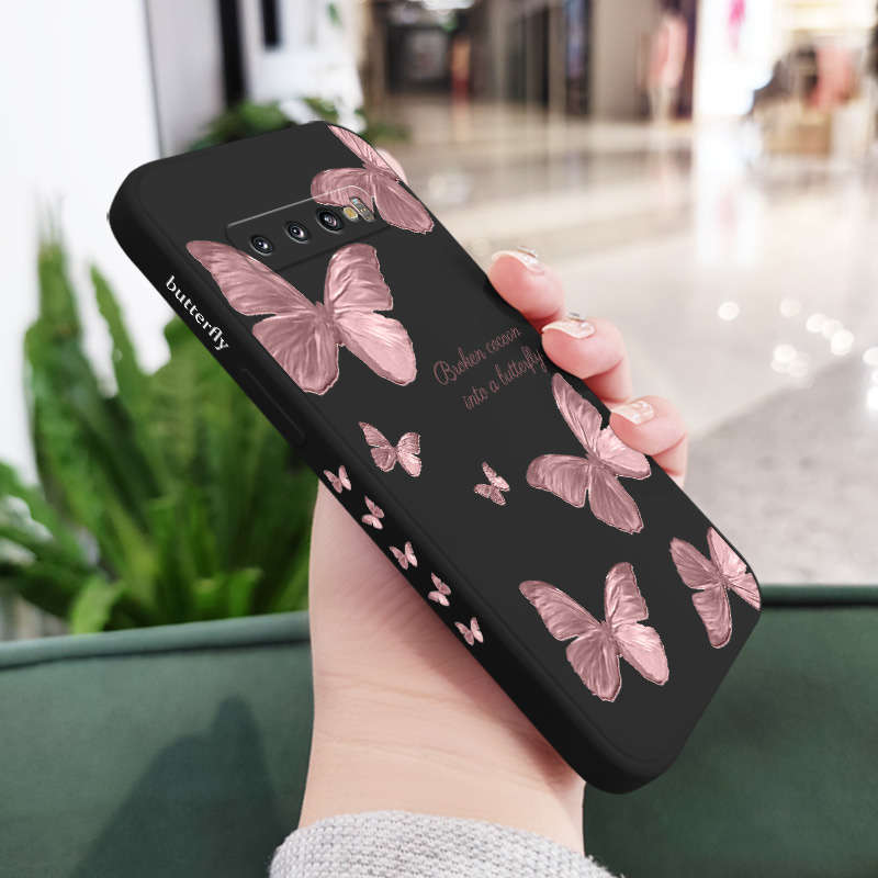 1pc Black For Samsung Galaxy S10 Add   Phone Cases