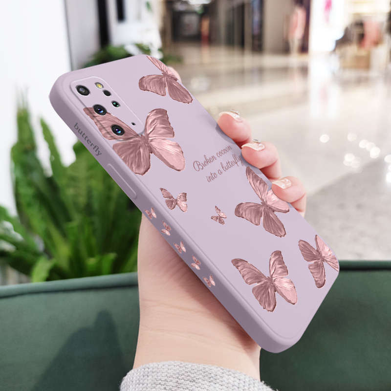 1pc Light Purple For Samsung Galaxy S20 Add   Phone Cases