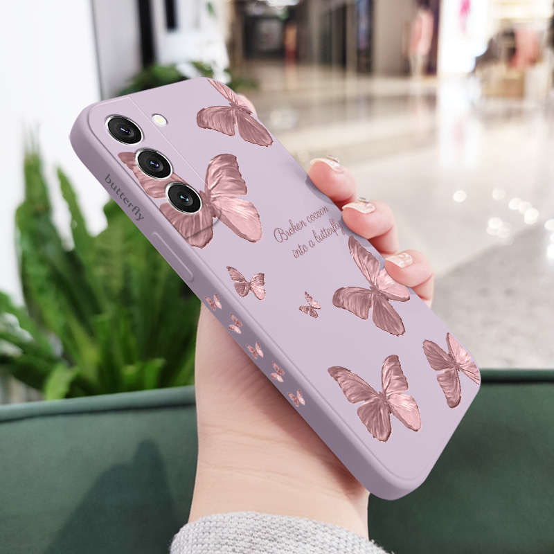 1pc Light Purple For Samsung Samsung Galaxy S23 Add   Phone Cases