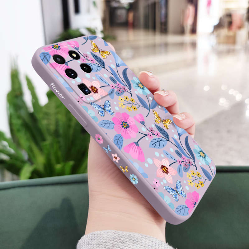 1pc Light Purple For Samsung Galaxy S20 Ultra Phone Cases