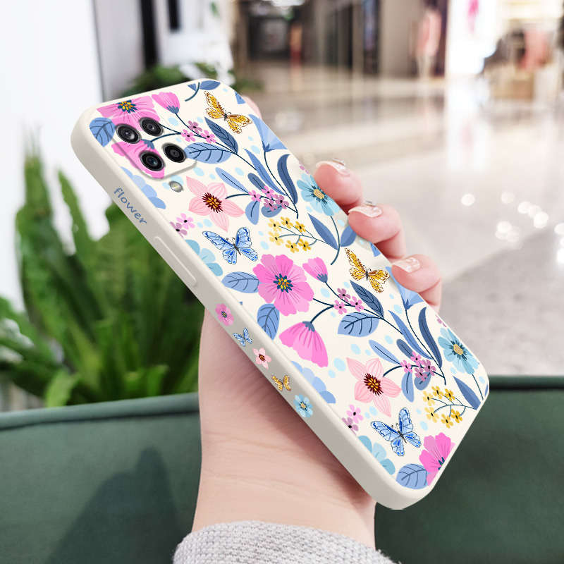 1pc White For Samsung Galaxy A22 Phone Cases