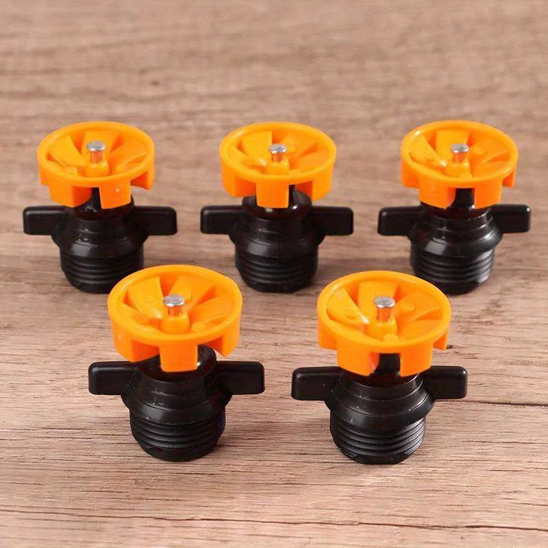 10Pcs Thread Automatic Rotation 360 Degree Watering Nozzle Sprinkler