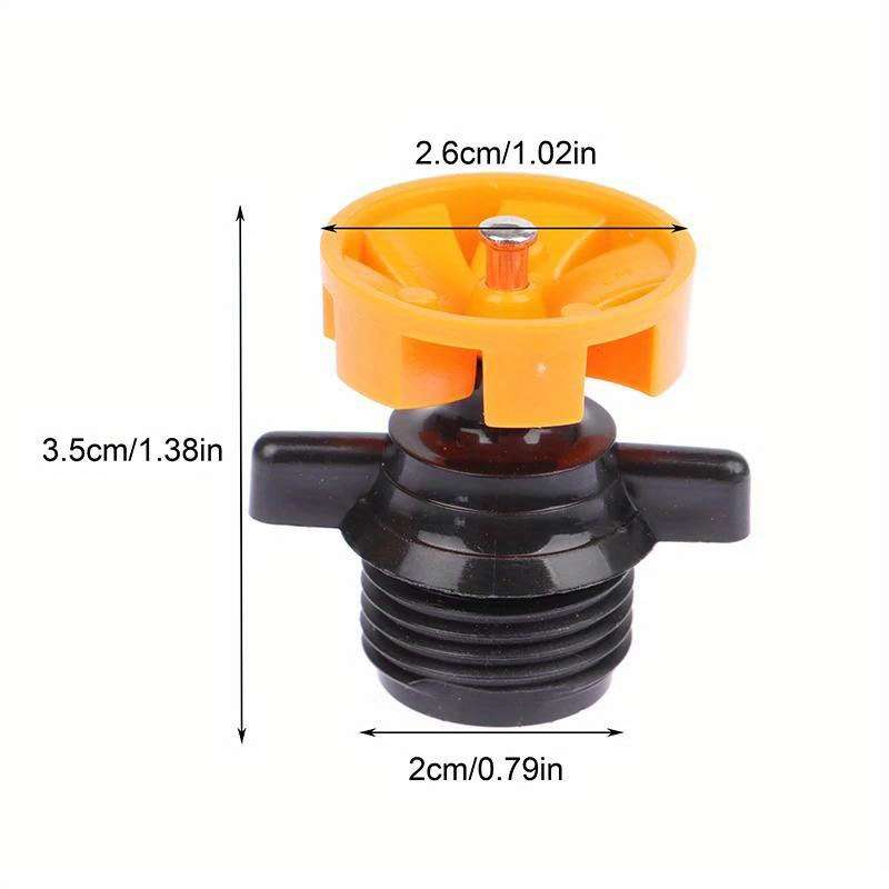 10Pcs Thread Automatic Rotation 360 Degree Watering Nozzle Sprinkler