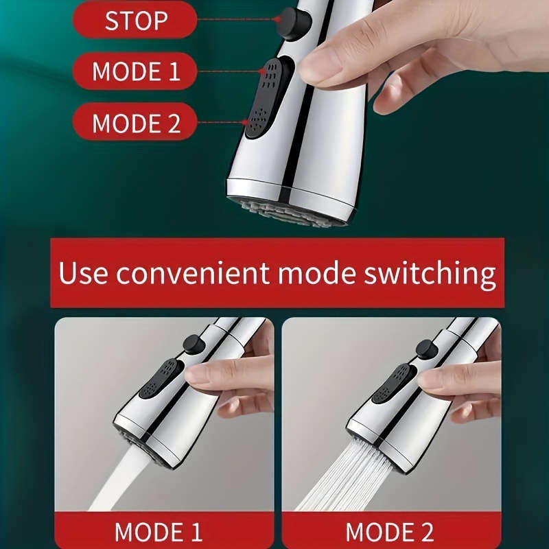 1pc Modern Kitchen Faucet RV Kitchen Faucet Polished Treatment Single Hole Installation Kitc