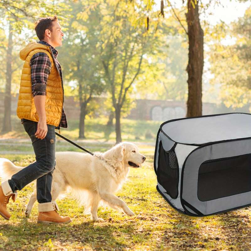 1pc Black Pet Cage