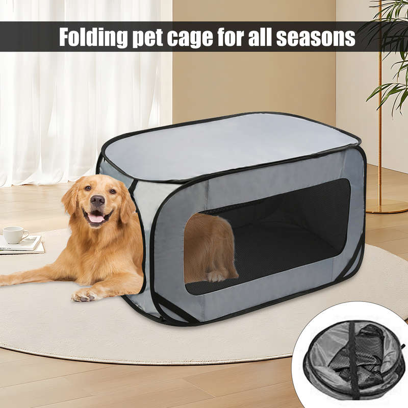 1pc Black Pet Cage
