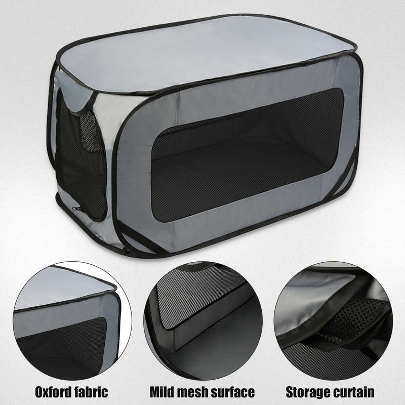 1pc Black Pet Cage