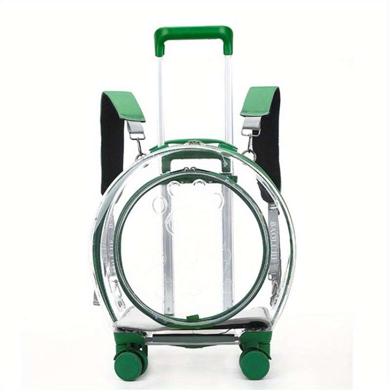 1pc Greensize Upgrade with door and shoulder strap Pet Bag