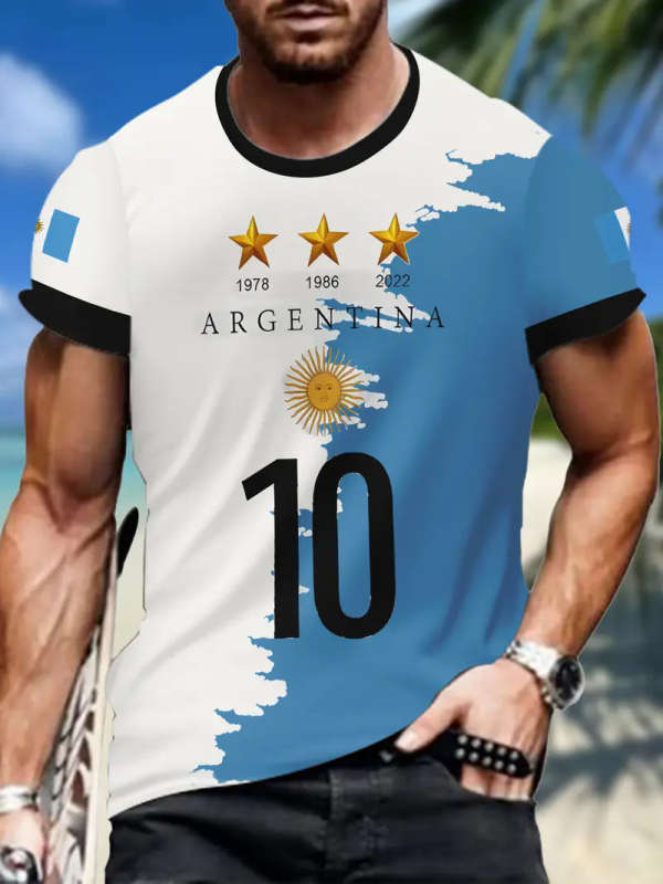 Men's Casual Short Sleeve T-shirt