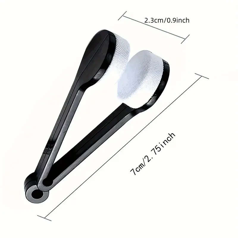 4pcs Mini Portable Glasses Cleaning Brushes Soft Bristles Easy-to-Use for Home Travel Ideal for Bedr