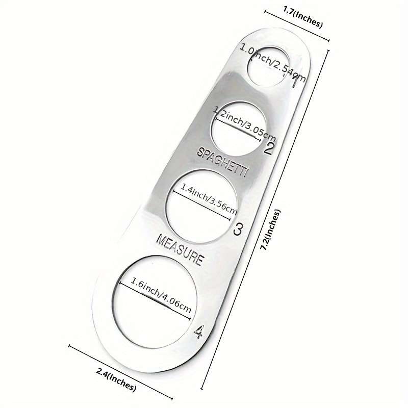 1pc Precise Spaghetti Measure for 1-4 People Reusable Kitchen Gadget for Meal Planning