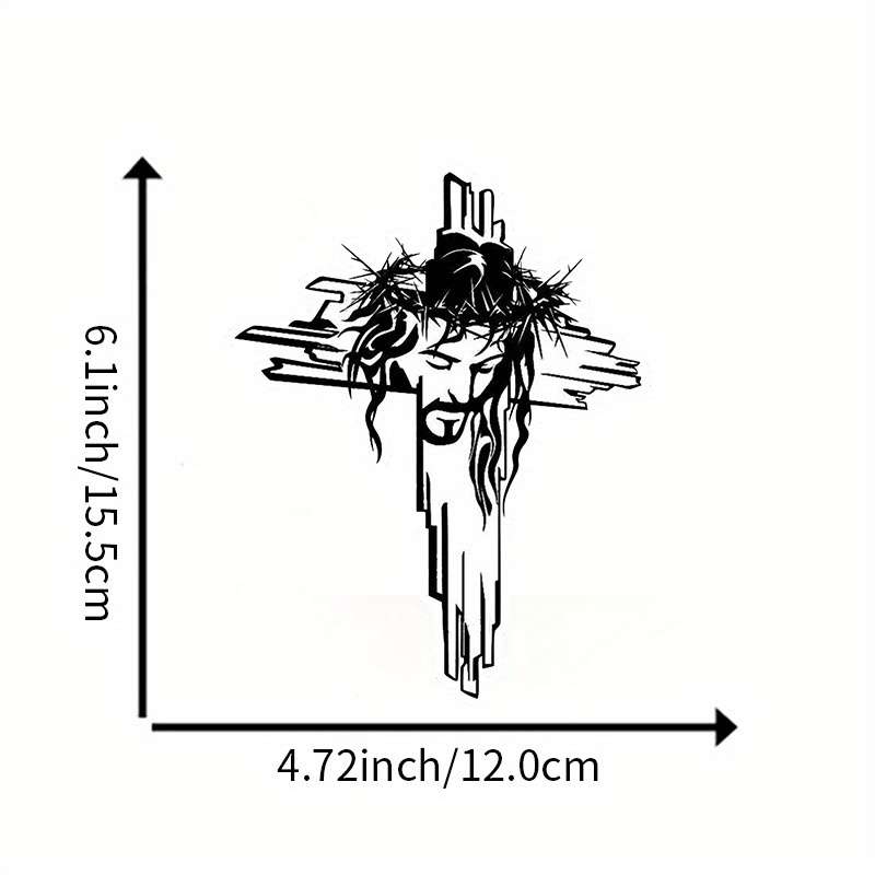 1pc Jesus Christian Themed Stickers