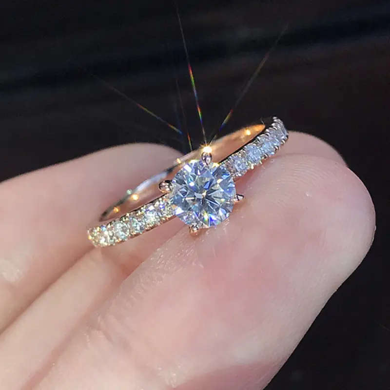 Women Fashion Imitation Zirconium Ring