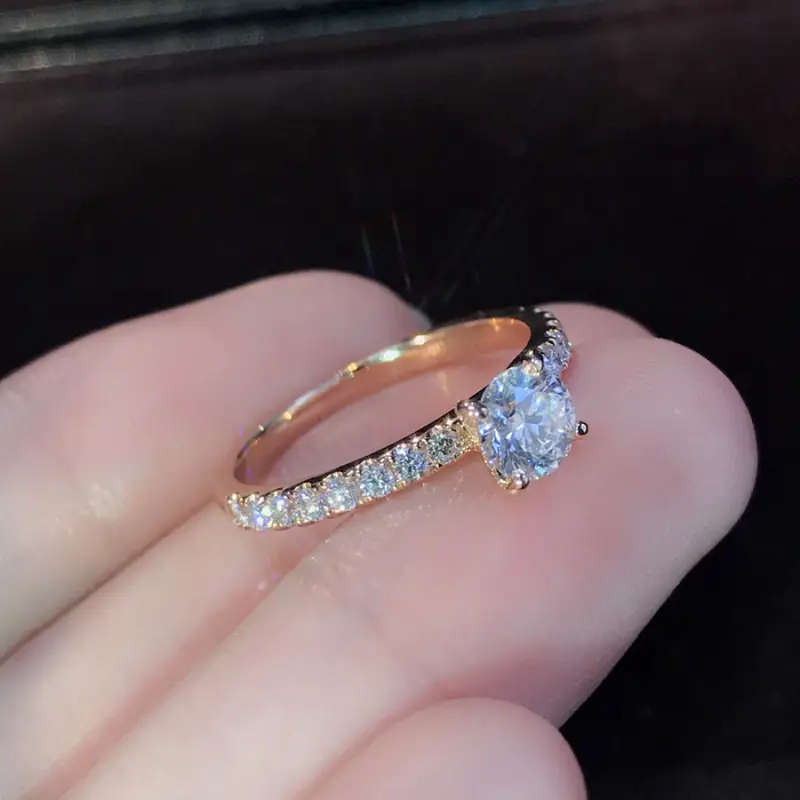 Women Fashion Imitation Zirconium Ring