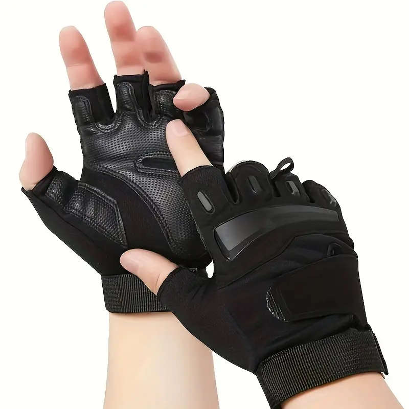 Half-Finger Gloves Non-Slip Breathable Outdoor Training Sports Riding Bicycle Locomotive Thin Gloves