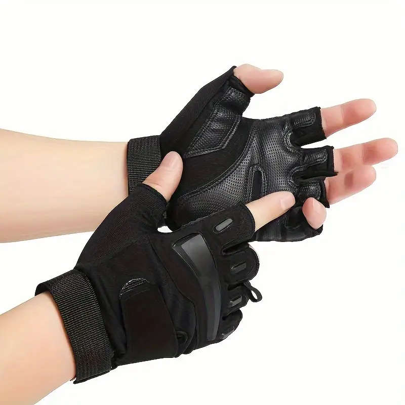 Half-Finger Gloves Non-Slip Breathable Outdoor Training Sports Riding Bicycle Locomotive Thin Gloves