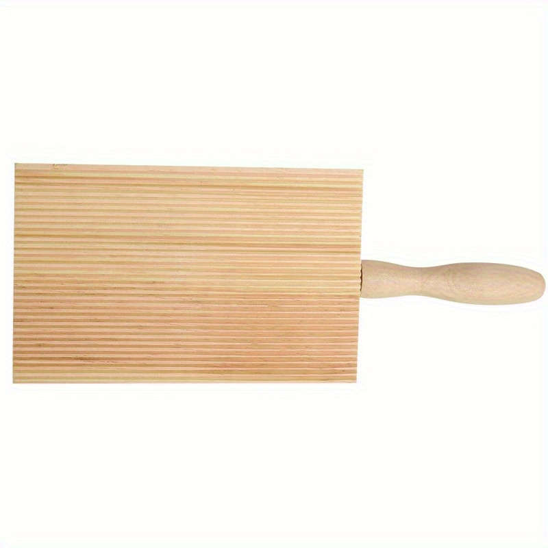 1pc Wooden Garganelli Board for Gnocchi Macaroni Mini Kitchen Cooking Tool Food Contact Safe D