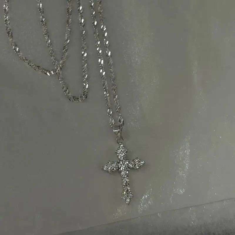 1 Piece Silvery Jesus Theme Pendant