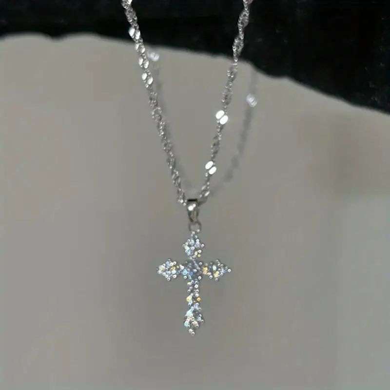 1 Piece Silvery Jesus Theme Pendant