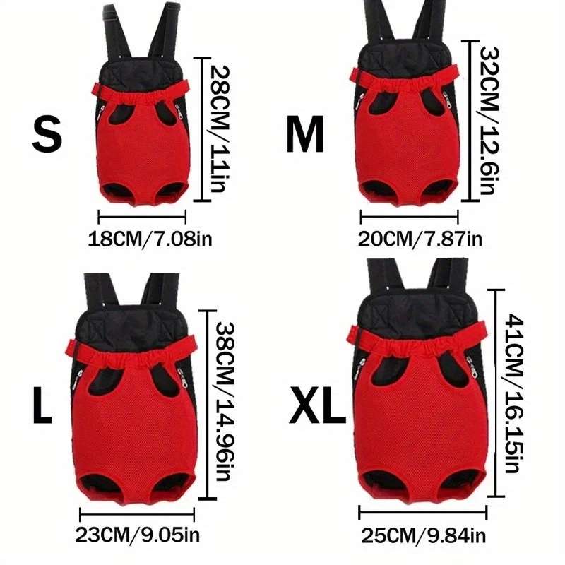 1pc Bluesize M Pet Bag