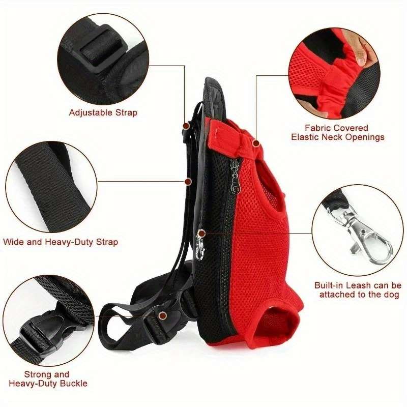 1pc Bluesize M Pet Bag