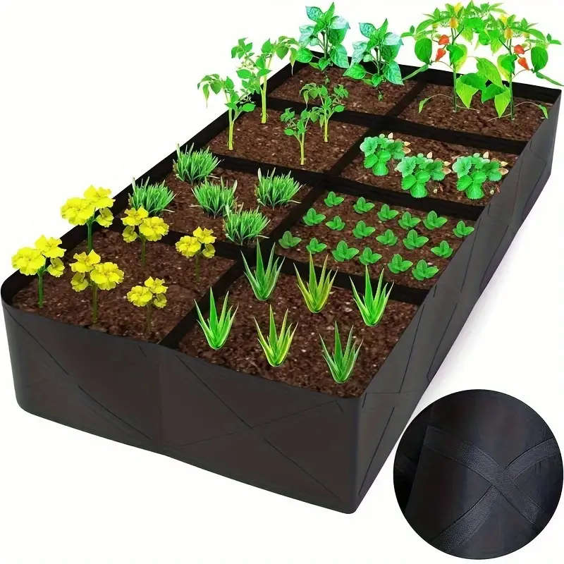 Extra Large 8 Grid Raised Garden Bed Kit