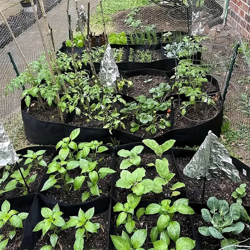 Extra Large 8 Grid Raised Garden Bed Kit