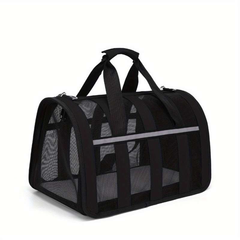 1pc Blue With Whitesize Small 34*24*24cm 0.67kg Pet Bag