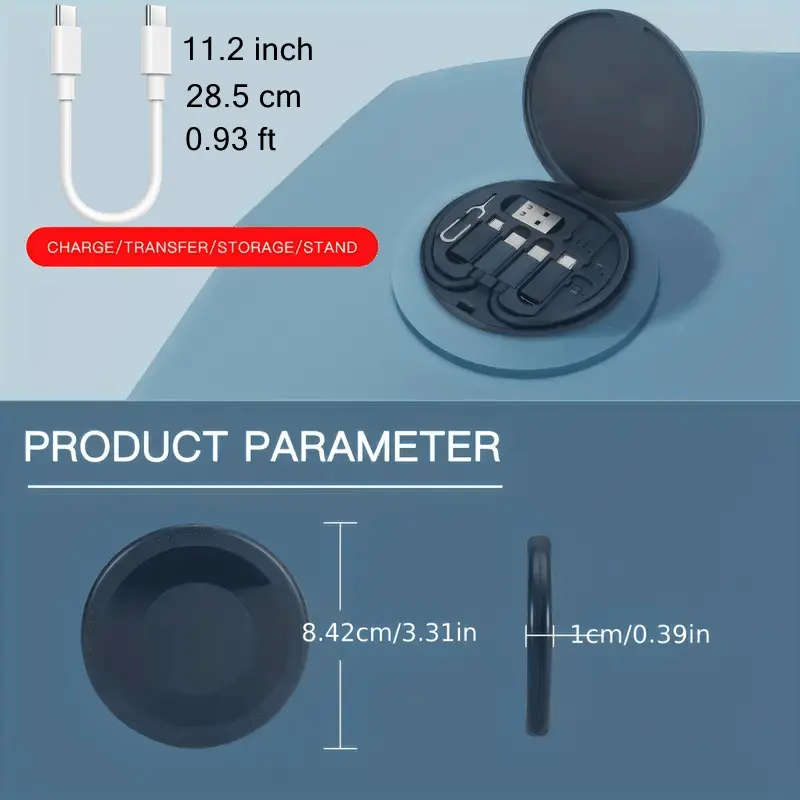 5 in 1 60W USB C To USB C Cable For All Smart Phone Fast Charging Cable Adapter Kit OTG Converter