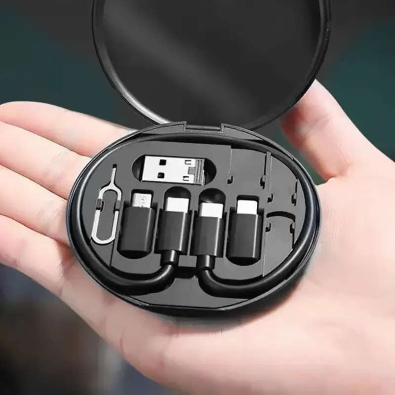 5 in 1 60W USB C To USB C Cable For All Smart Phone Fast Charging Cable Adapter Kit OTG Converter