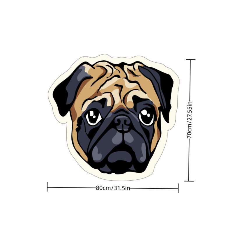 1Pc 70x80cm Floor Mat