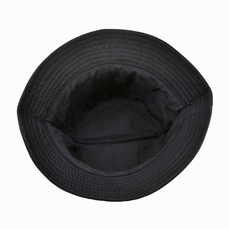 1pc Unisex Cotton Bucket Hat with Fish Skeleton Print Outdoor Fisherman Sun Hat Breathable Non-