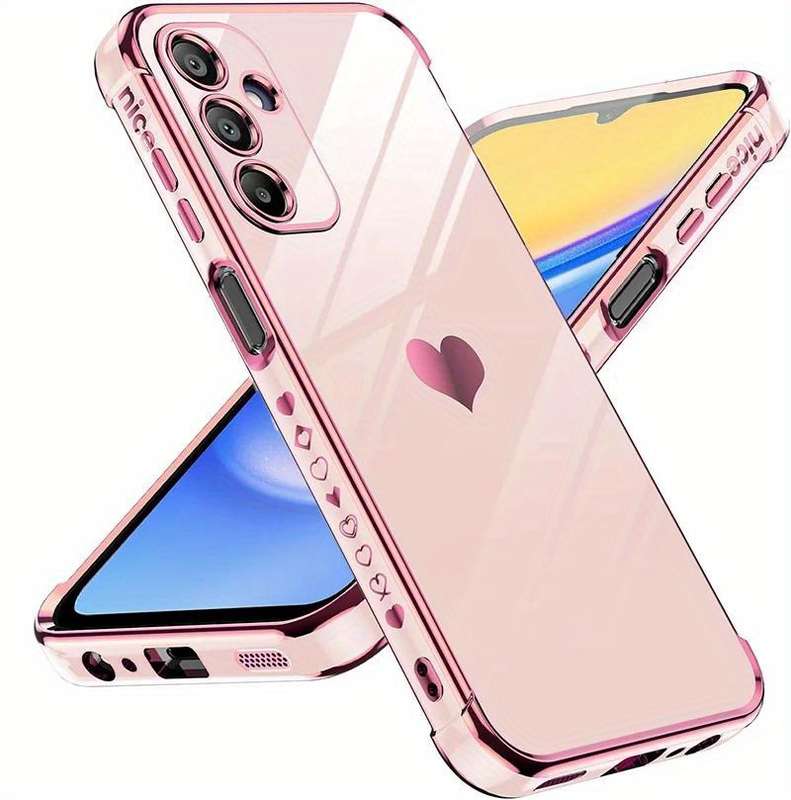 1pc White For Samsung Galaxy A36 Phone Cases