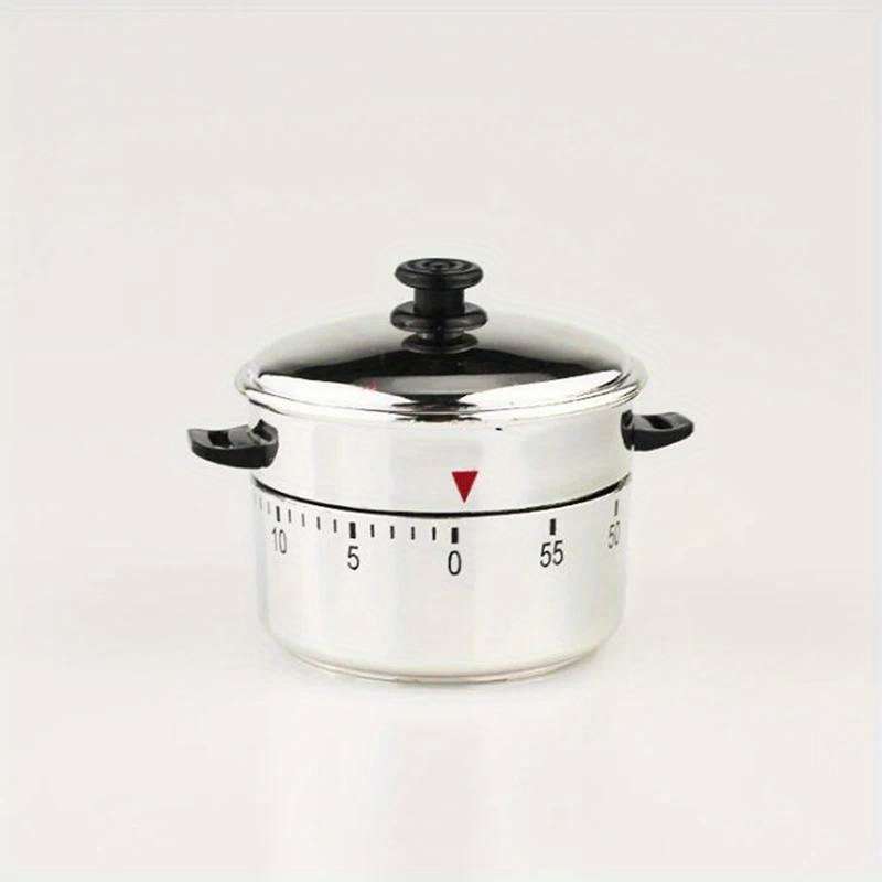 1pc 60-Minute Mechanical Kitchen Timer Adjustable Cooking Countdown Time Manager Suitable f