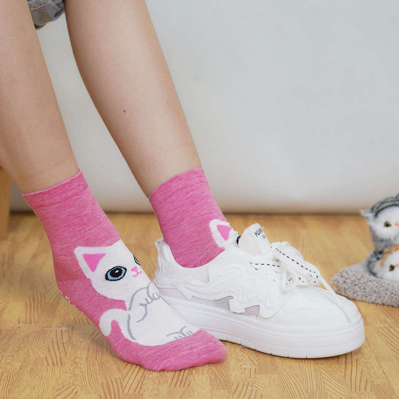 Sock Cut Animal 5 Pairs Size Us 5 9  Eu 35 41