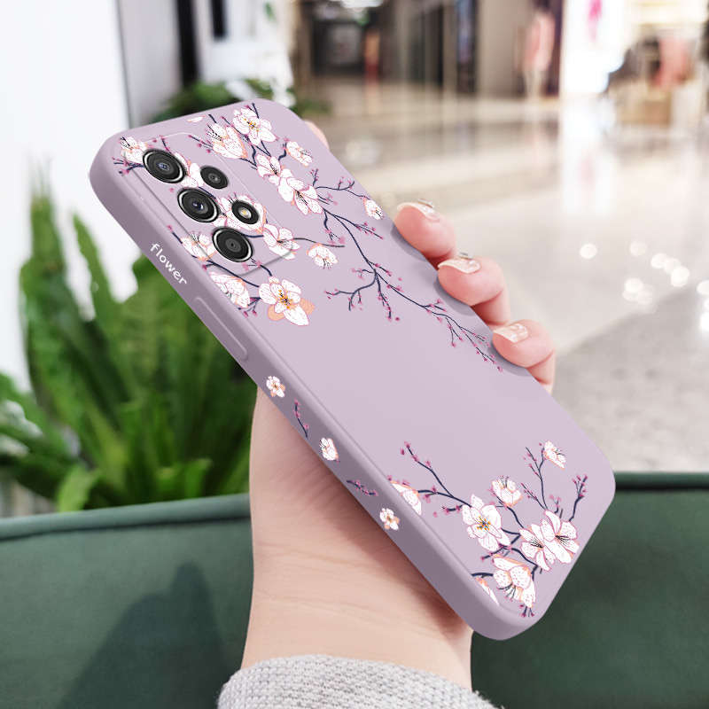 1pc Purple For Samsung Galaxy A33 5G Phone Cases