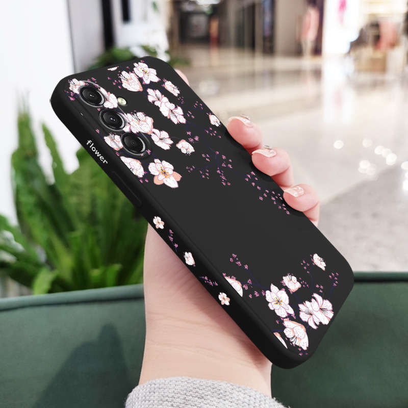 1pc Black For Samsung Samsung Galaxy A34 Phone Cases
