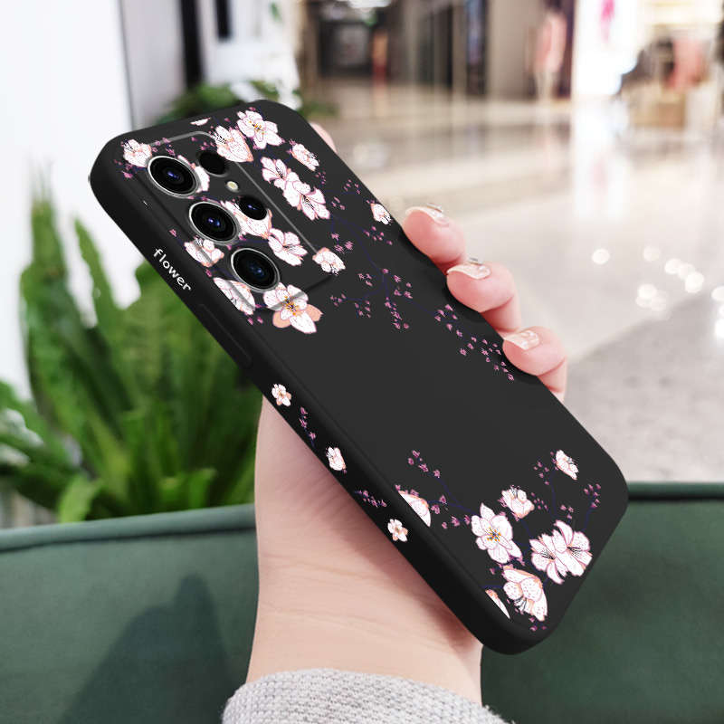 1pc Black For Samsung Galaxy S21 Ultra 5G Phone Cases