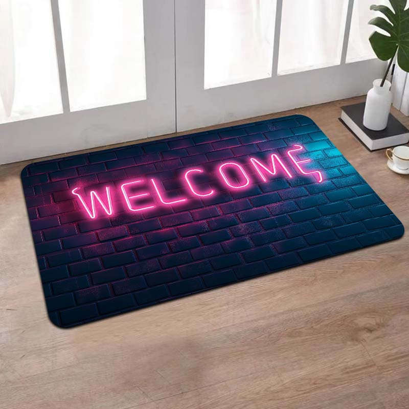 1Pc Pink 19.69x31.49inch 50x80cm Floor Mat