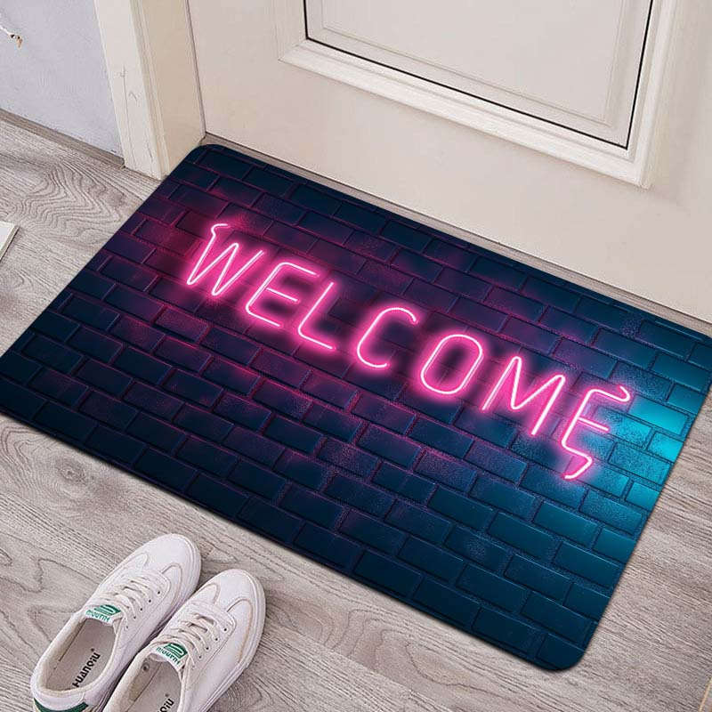1Pc Pink 19.69x31.49inch 50x80cm Floor Mat